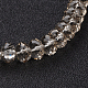 Facettes rondelle imitation cristal autrichien perles de verre G-PH0009-29-8x5mm-2