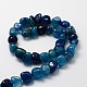 Dyed Natural Agate Chip Beads Strands X-G-E329-16A-2