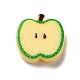 Opaque Resin Fruit & Vegetable Adhesive Back Cartoon Stickers RESI-K019-46-2