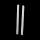 Pendientes de barra recta de cerámica con circonita biocerámica hipoalergénica AJEW-Z014-05C-1