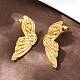 Серьги-гвоздики в форме крыльев бабочки из нержавеющей стали 304 EJEW-I320-22G-01-3