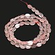 Cherry Quartz Glass Beads Strands G-P102-12-2