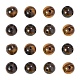 Kit per la creazione di braccialetti elasticizzati con perline naturali fai da te DIY-CJ0001-21G-4