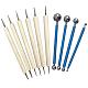Professional DIY Stainless Steel Polymer Clay Tools X-TOOL-WH0044-04-1