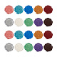 20 pièces autocollants de sceau de cire adhésifs 10 couleurs DIY-TA0003-47-2