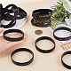 20Pcs 20 Style Motivational Quotes Silicone Cord Bracelets Wristbands BJEW-WH0020-51B-3