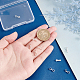 Benecreat 10 pz 925 rompighiaccio in argento sterling pinch bails FIND-BC0003-83-3