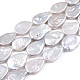 Fili di perle keshi di perle nucleate naturali barocche PEAR-S020-Z01-2-3