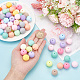 PH PandaHall 100pcs 20mm Chunky Bubblegum Beads FACR-PH0001-04-3