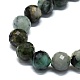 Fili di perle di quarzo smeraldo naturale G-G927-03A-3