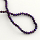 Chapelets de perles en verre électroplaqué EGLA-R094-4mm-05-2