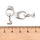 Латунь раз по сравнению с застежками KK-U016-01P-3