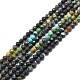 Natural Chrysocolla Beads Strands G-P457-A03-03-1