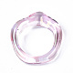 透明樹脂指輪  ABカラーメッキ  ミスティローズ  usサイズ6 3/4(17.1mm) X-RJEW-T013-001-E03-5