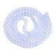 Chapelets de perles en verre transparent GLAA-S031-6mm-25-2