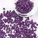 Baking Paint Glass Beads SEED-S023-11A-02-1