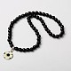Acrylic Stretchy Necklaces for Kids NJEW-JN00545-04-2