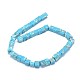 Brins de perles de jaspe impérial synthétiques G-F636-01B-2
