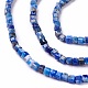 Filo di Perle lapis lazuli naturali  G-L581C-001-2