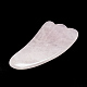 Tablas de gua sha de cuarzo rosa natural X-G-S336-55-2