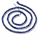 Chapelets de perles en lapis-lazuli naturel X-G-S362-112B-2