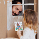 Globleland-sellos transparentes para padre e hija DIY-WH0486-027-5