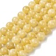 Topazio naturale perle di giada fili G-P454-01D-01-1