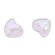 Perline acriliche con placcatura iridescente arcobaleno OACR-N010-072-4