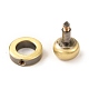 Brass DIY Bags Clasps FIND-A003-01AB-4