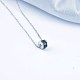 925 подвесные стерлингового серебра ожерелья NJEW-BB48035-A-4