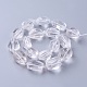 Chapelets de perles en cristal de quartz naturel G-P434-39-1