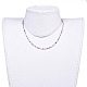 Colliers de perles de tourmaline naturelle NJEW-JN02492-08-4