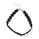 Faux Suede & PVC Choker Necklaces Sets NJEW-H211-03-5