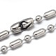 304 Stainless Steel Ball Chain Necklaces CHS-O007-B-2.4mm-1