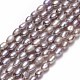 Natural Cultured Freshwater Pearl Beads Strands PEAR-J006-03B-1