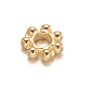 Flower Tibetan Style Alloy Bead Spacers TIBEB-ZN-26197-G-RS-1