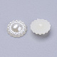 10.5 perla de acrílico mm girasol cabuchones flatback para la toma de pulsera X-MACR-F016-22-2