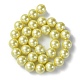 Brins de perles de verre écologiques HY-A008-14mm-RB012-2