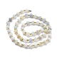 Chapelets de perles en aigue-marine naturelle G-P463-20-3