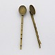 Vintage Iron Hair Bobby Pin Findings IFIN-J039-20AB-NF-1