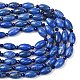 Natürlicher Lapislazuli Perlenstränge&nbsp;G-G453-C07-8x13mm-5
