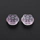 Two Tone Transparent Baking Painted Glass Beads GLAA-S190-021-B06-3
