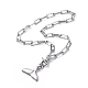 Colliers pendentif en acier inoxydable queue de baleine 304 NJEW-JN02701-1