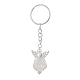 Angel ABS Plastic Imitation Pearl Pendant Keychains KEYC-JKC00476-1