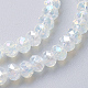 Chapelets de perles en verre à facettes EGLA-F124-NA01-6