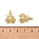 Латунные микро проложить кубического циркония подвески KK-G533-23G-3