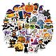 Halloween Themed PVC Sticker Labels HAWE-PW0001-054A-1