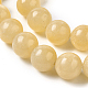 Natürlichen Topas Jade Perlen Stränge G-L533-02-2