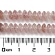 Natürlichen Erdbeere Quarzperlen Stränge G-Z030-A17-01-5