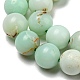 Naturali verde opale perle fili G-R494-A08-03-3